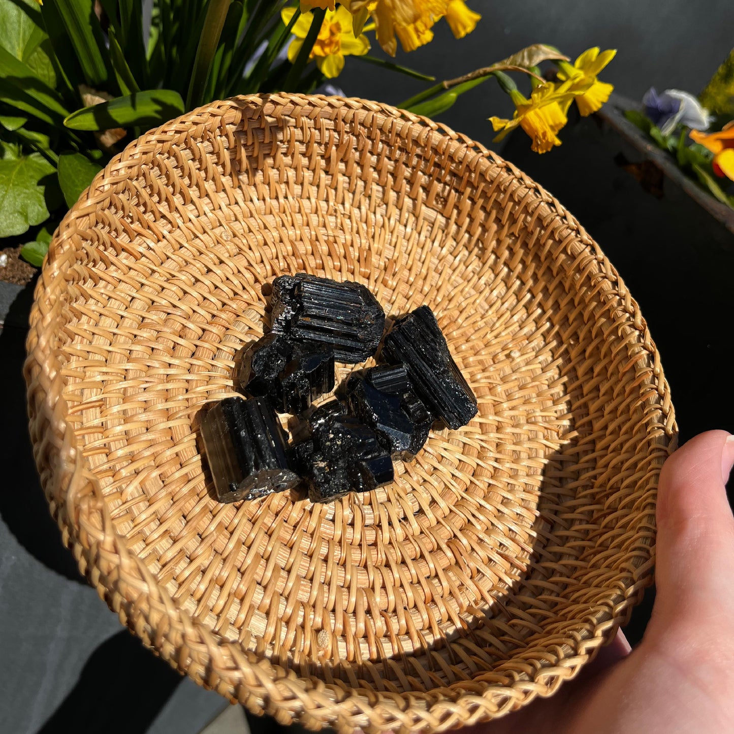 Black Tourmaline Raw Stones