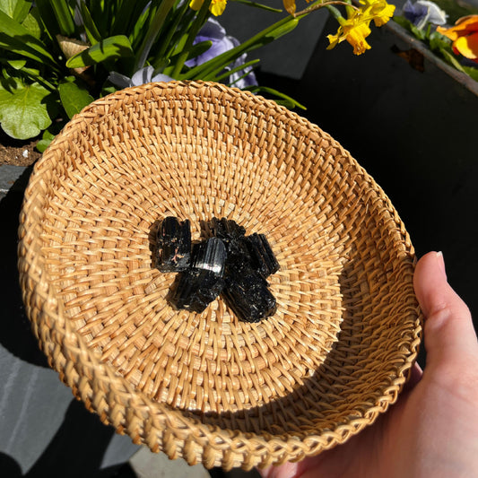 Black Tourmaline Raw Stones