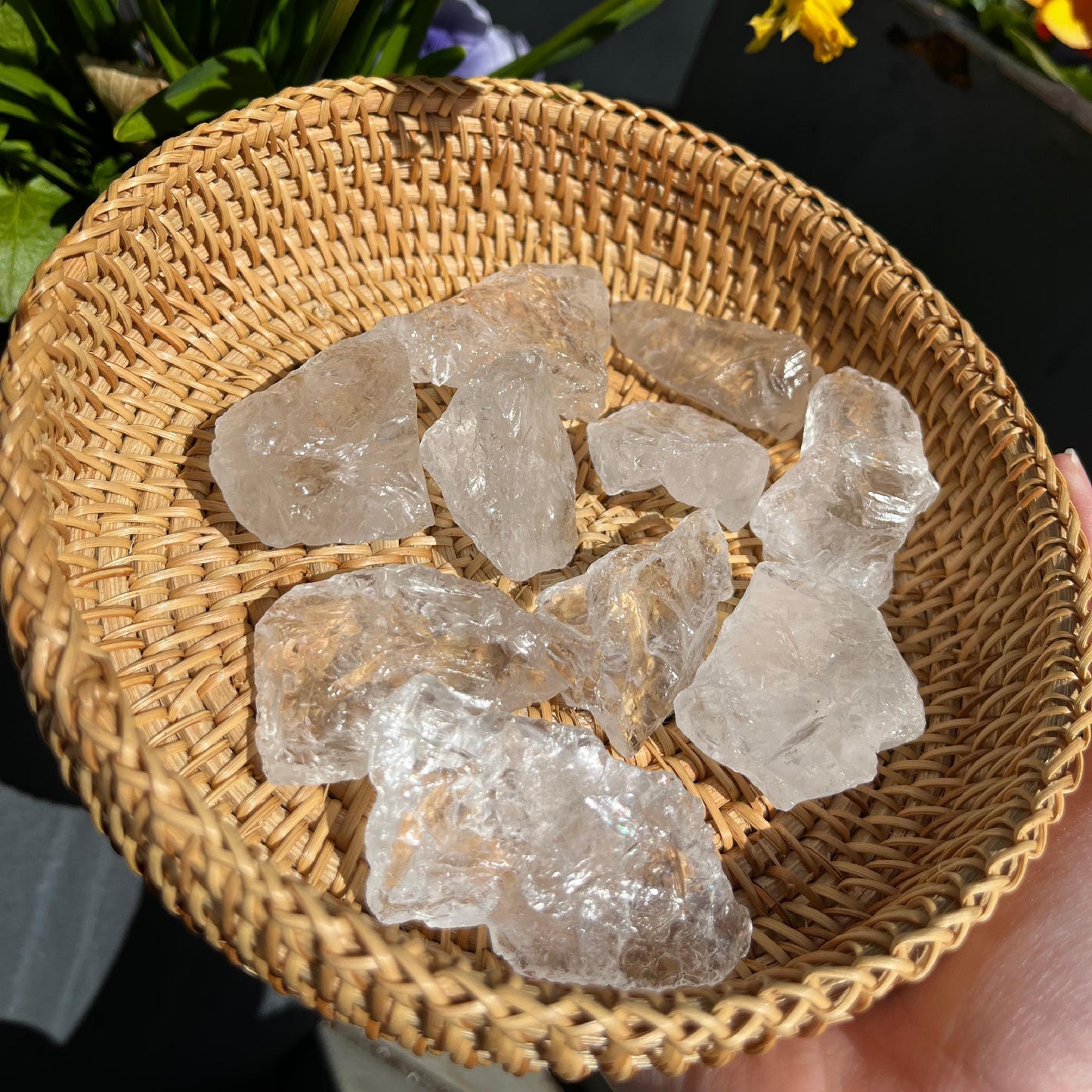 Clear Quartz Raw Stones