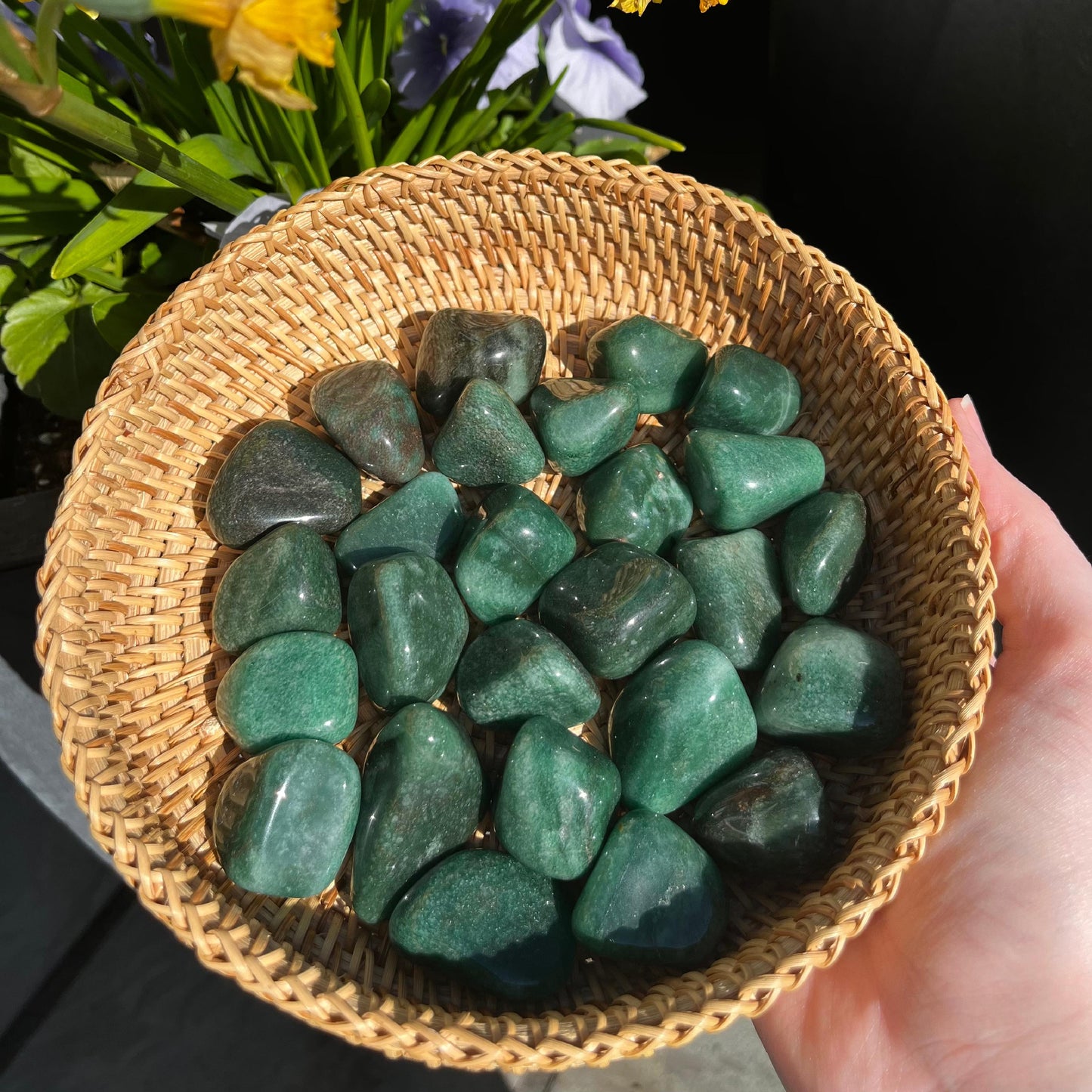 Green Aventurine Tumbles