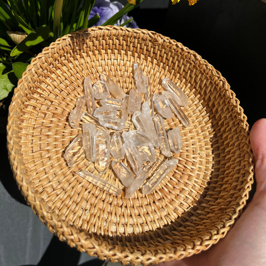 Lemurian Quartz Raw Points