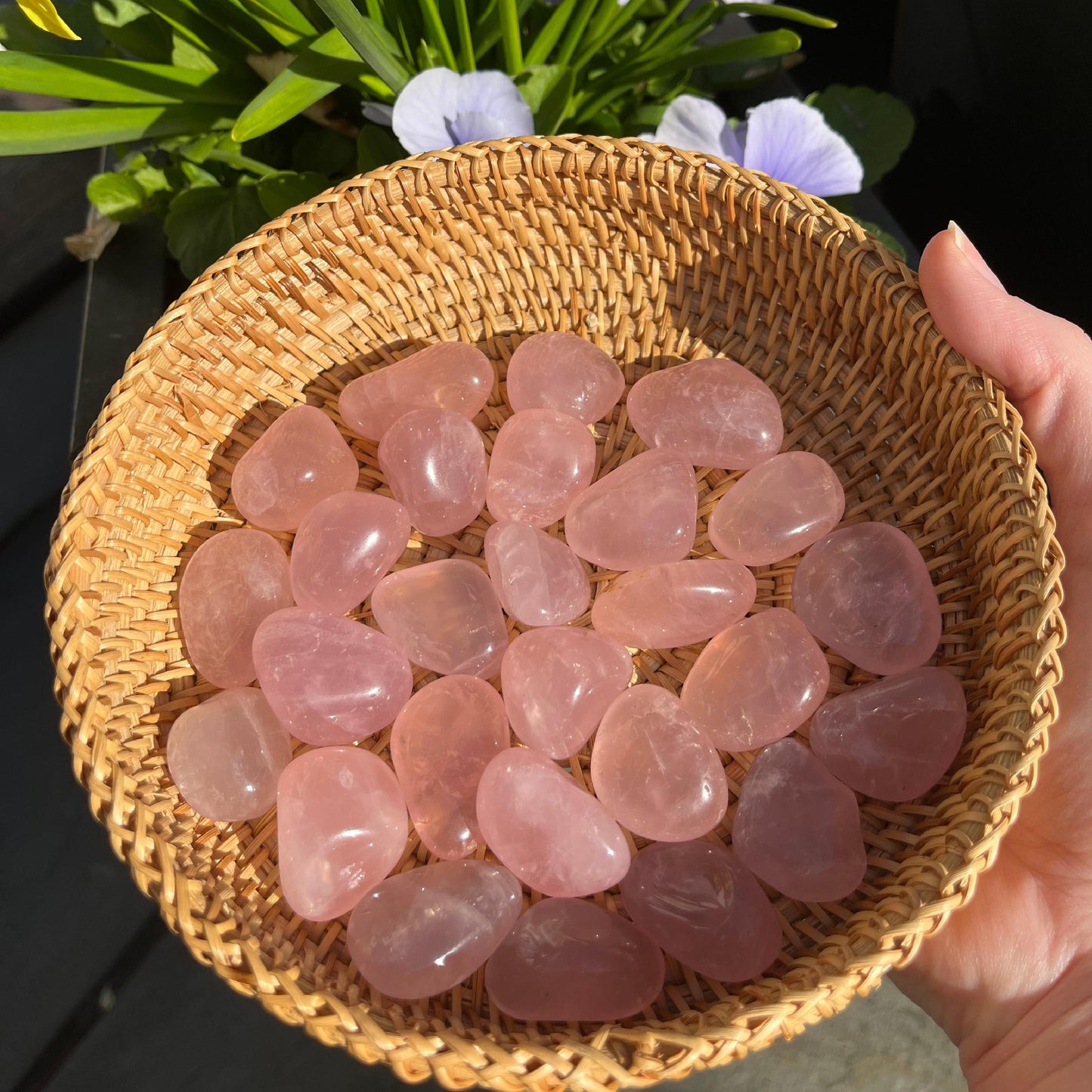 Rose Quartz Tumbles